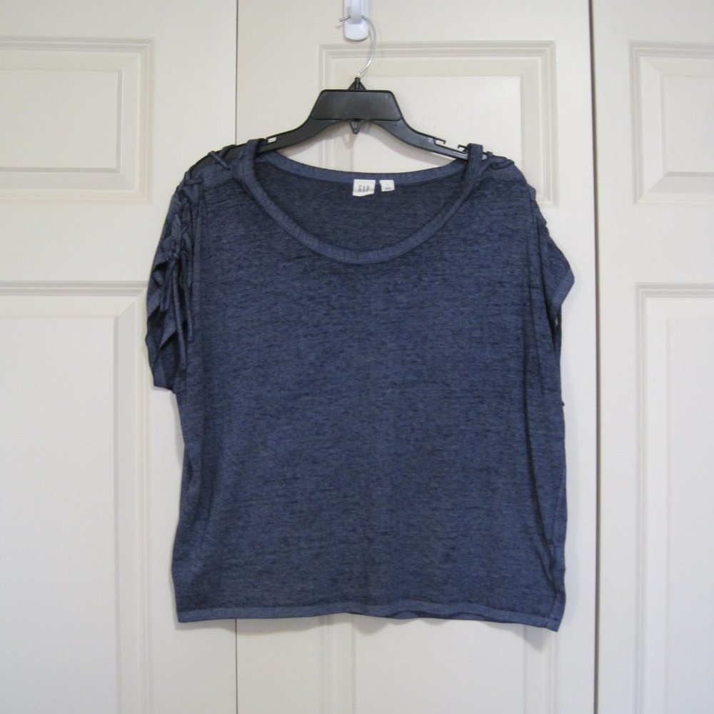 Gap blue top sz L